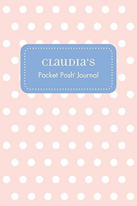 Claudia's Pocket Posh Journal, Polka Dot-..