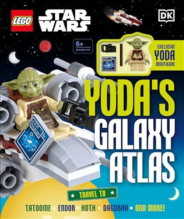 Lego Star Wars Yoda's Galaxy Atlas: With Exclusive Yoda Lego Minifigure-..