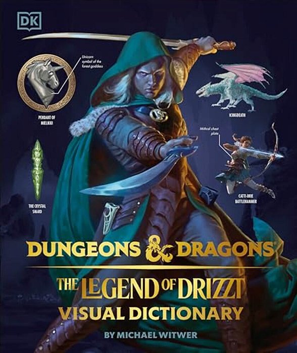 Dungeons And Dragons The Legend Of Drizzt Visual Dictionary-..