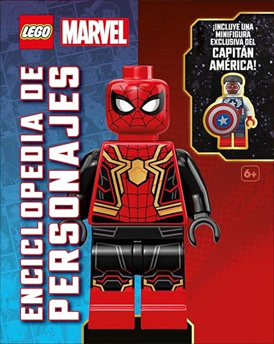 Lego Marvel Enciclopedia De Personajes (Character Encyclopedia): Con Una Minifigura Exclusiva De Lego Marvel-..