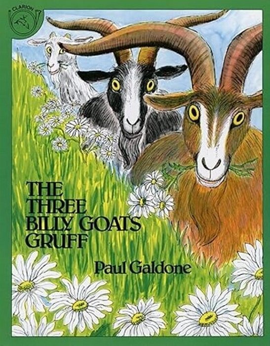 The Three Billy Goats Gruff Board Book-..