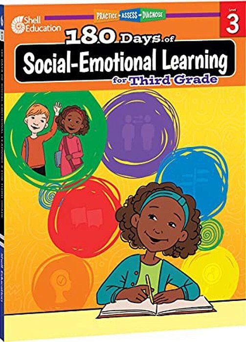 180 Days(tm) Social-Emotional Learning For Third Grade: Practice, Assess, Diagnose-..