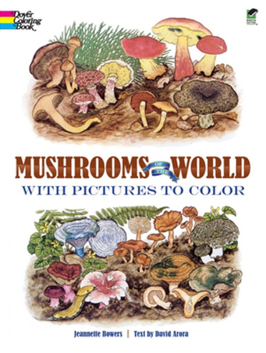 Mushrooms Of The World With Pictures To Color-..