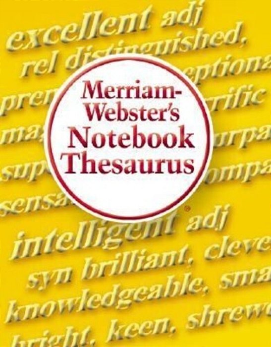 Merriam-Webster's Notebook Thesaurus-..
