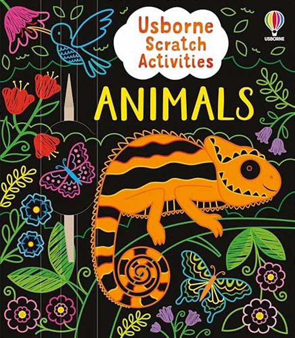 Usborne Scratch Activities Animals-..