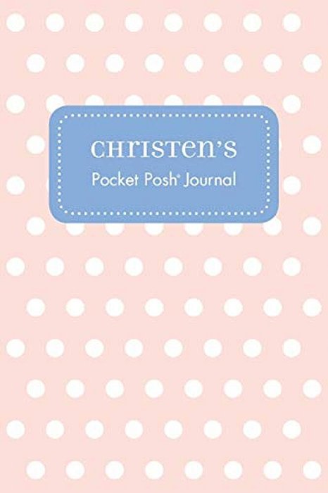 Christen's Pocket Posh Journal, Polka Dot-..