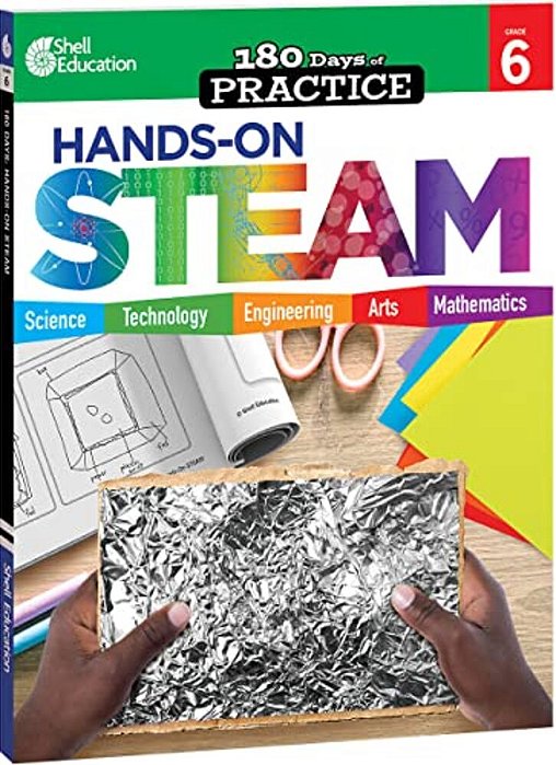 180 Days(tm) Hands-On Steam For Grade 6: Practice, Assess, Diagnose-..