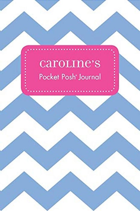 Caroline's Pocket Posh Journal, Chevron-..
