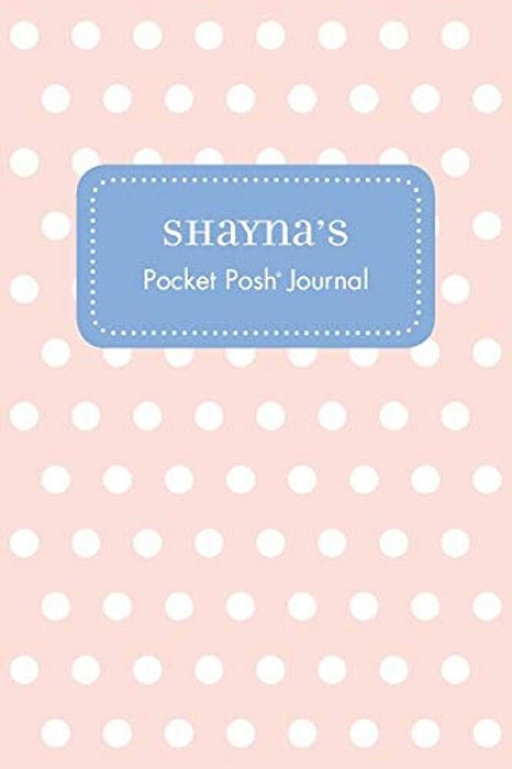 Shayna's Pocket Posh Journal, Polka Dot-..