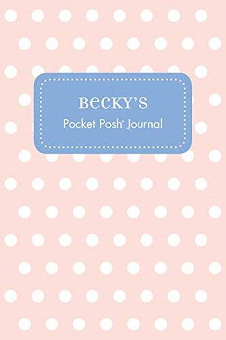 Becky's Pocket Posh Journal, Polka Dot-..
