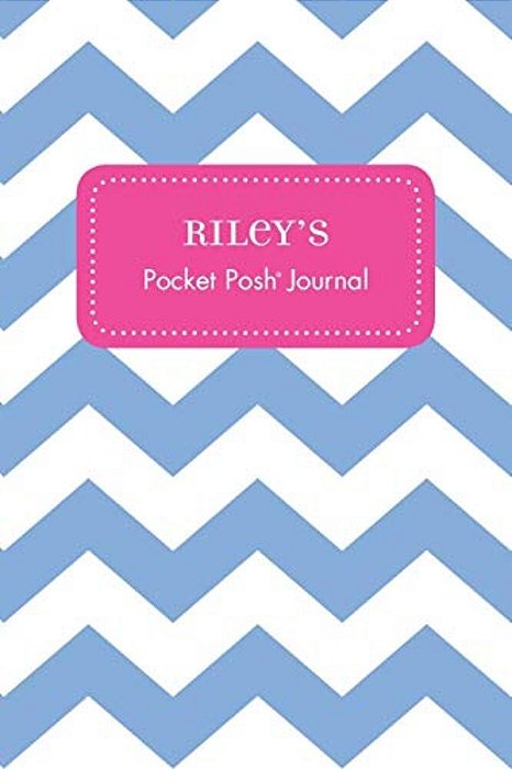 Riley's Pocket Posh Journal, Chevron-..