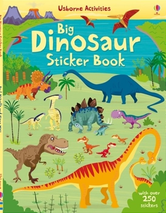 Big Dinosaur Sticker Book-..