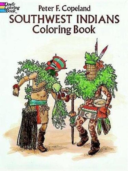 Southwest Indians Coloring Book-..