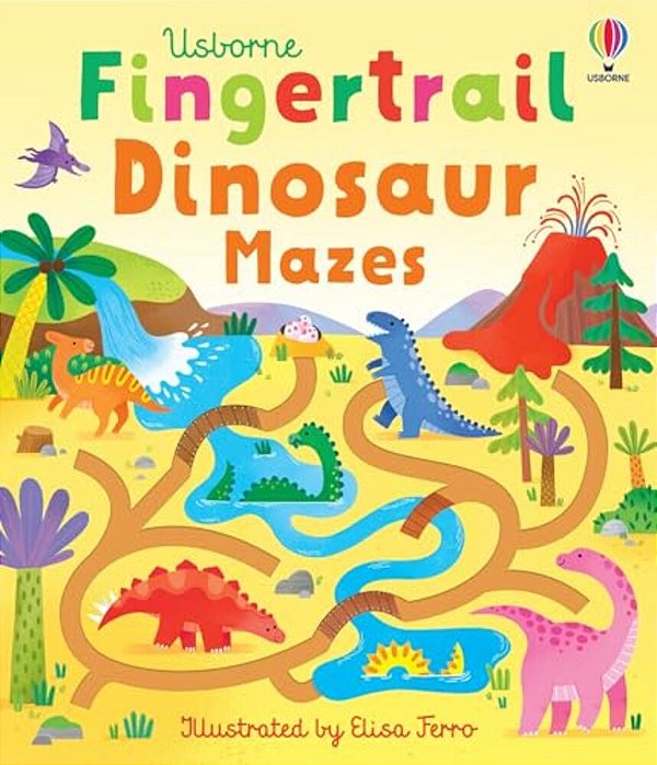 Fingertrail Dinosaur Mazes-..