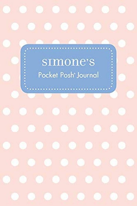 Simone's Pocket Posh Journal, Polka Dot-..