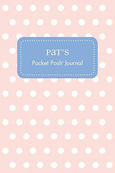 Pat's Pocket Posh Journal, Polka Dot-..