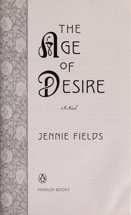 The Age Of Desire-..