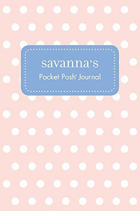 Savanna's Pocket Posh Journal, Polka Dot-..