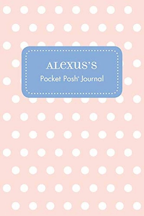 Alexus's Pocket Posh Journal, Polka Dot-..