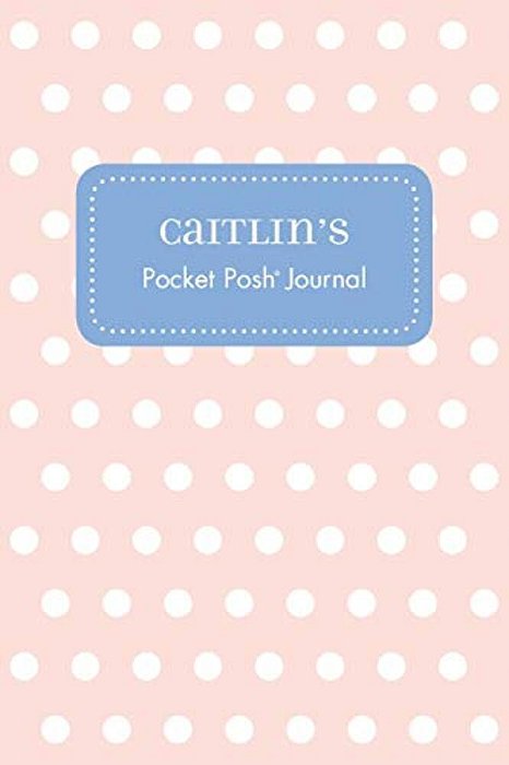 Caitlin's Pocket Posh Journal, Polka Dot-..