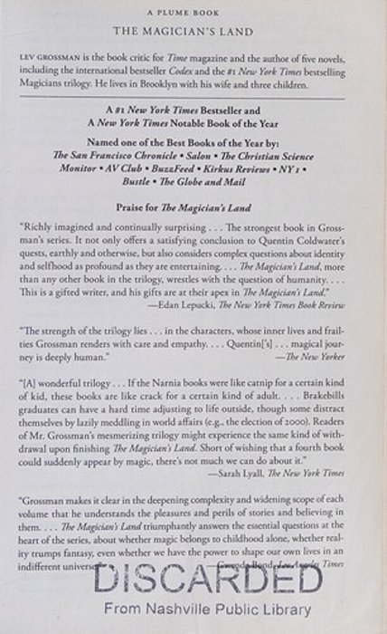 The Magician's Land-..