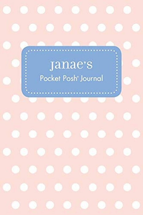 Janae's Pocket Posh Journal, Polka Dot-..
