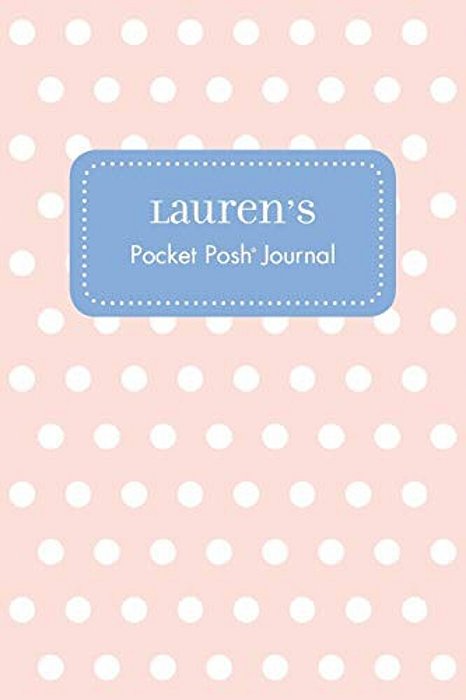 Lauren's Pocket Posh Journal, Polka Dot-..