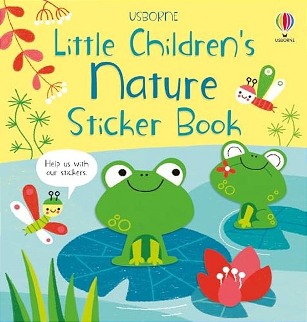 Little Children's Nature Sticker Book-..