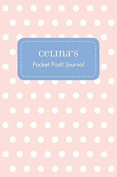 Celina's Pocket Posh Journal, Polka Dot-..