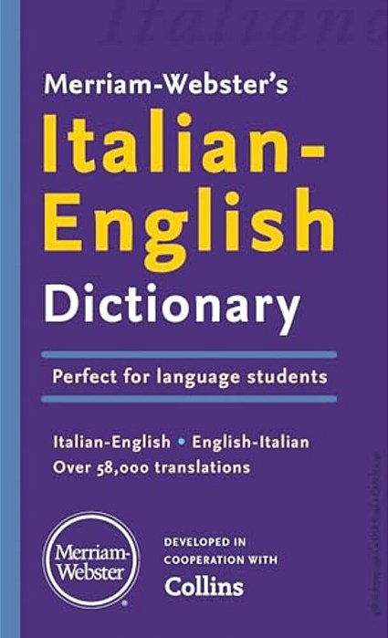 Merriam-Webster's Italian-English Dictionary-..