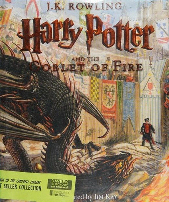 Harry Potter And The Goblet Of Fire: The Illustrated Edition (Harry Potter, Book 4): Volume 4-..