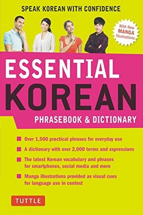 Essential Korean Phrasebook & Dictionary: Speak Korean With Confidence-..
