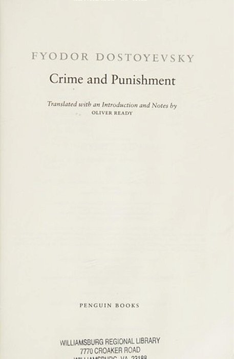 Crime And Punishment: (Penguin Classics Deluxe Edition)-..
