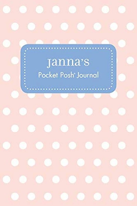 Janna's Pocket Posh Journal, Polka Dot-..