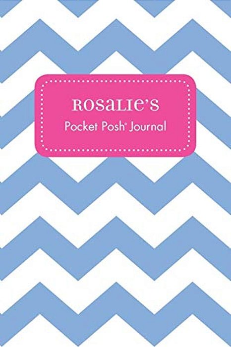 Rosalie's Pocket Posh Journal, Chevron-..