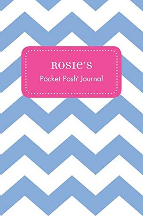 Rosie's Pocket Posh Journal, Chevron-..