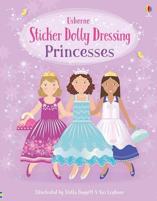 Sticker Dolly Dressing Princesses-..