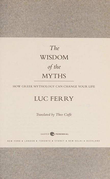 The Wisdom Of The Myths-..