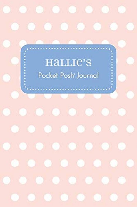 Hallie's Pocket Posh Journal, Polka Dot-..