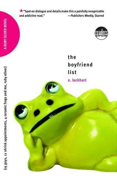 The Boyfriend List: 15 Guys, 11 Shrink Appointments, 4 Ceramic Frogs And Me, Ruby Oliver-..