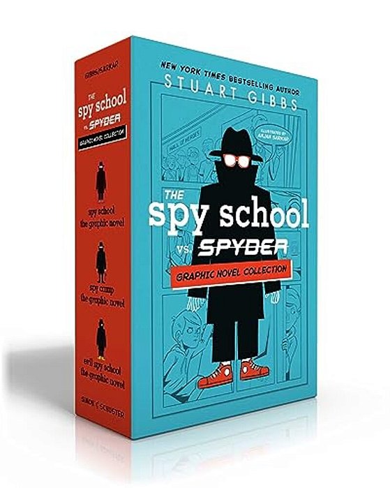 The Spy School Vs. Spyder Graphic Novel Collection (Boxed Set): Spy School The Graphic Novel; Spy Camp The Graphic Novel; Evil Spy School The Graphic-..