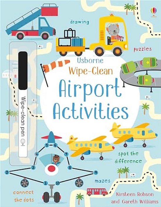 Wipe-Clean Airport Activities-..