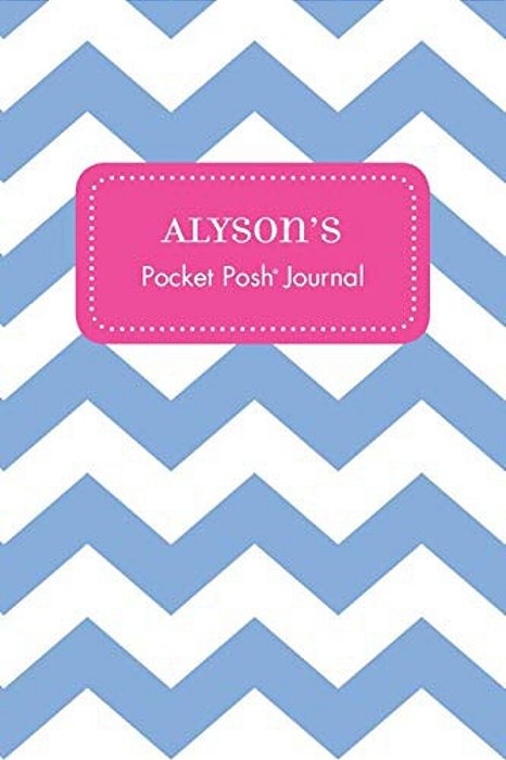 Alyson's Pocket Posh Journal, Chevron-..