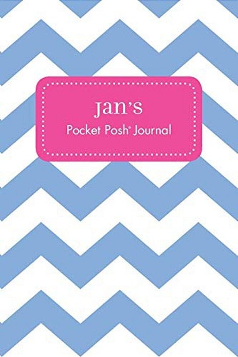 Jan's Pocket Posh Journal, Chevron-..