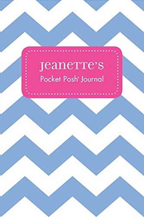Jeanette's Pocket Posh Journal, Chevron-..