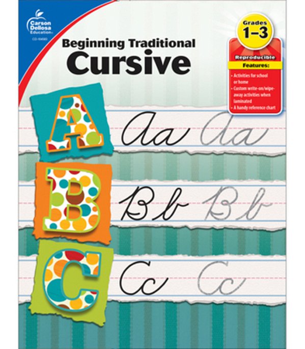 Beginning Traditional Cursive, Grades 1 - 3-..