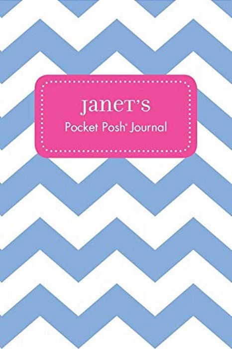 Janet's Pocket Posh Journal, Chevron-..