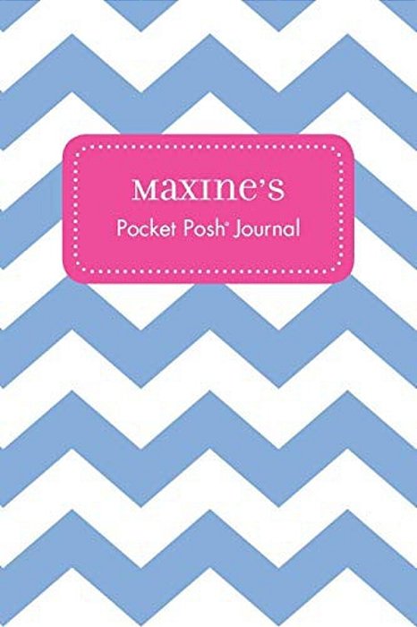 Maxine's Pocket Posh Journal, Chevron-..