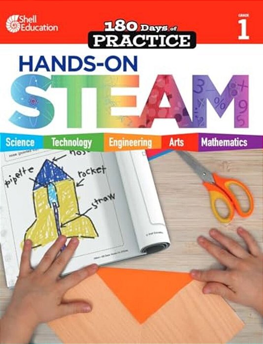 180 Days(tm) Hands-On Steam For Grade 1: Practice, Assess, Diagnose-..