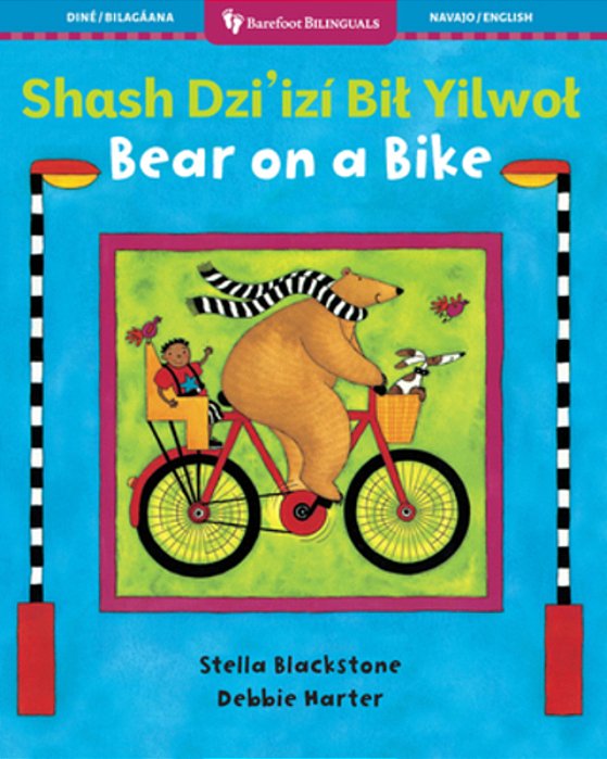 Bear On A Bike (Bilingual Navajo & English)-..